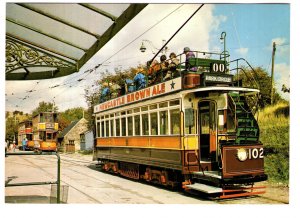 Newcastle, Tramway Museum Crich, Matlock, Derbyshire, Brown Ale Advertisement