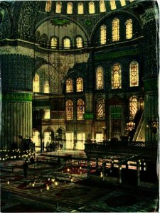 CPM AK Istanbul - Interior of the Blue Mosque TURKEY (851948)