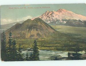 Divided-Back Mount Shasta California CA hk4137