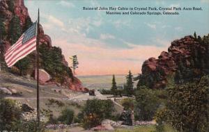Colorado Ruins Of John Hay Cabin In Crystal Park