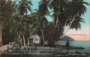 Postcard Ocho Rios St Anns Greetings from Jamaica