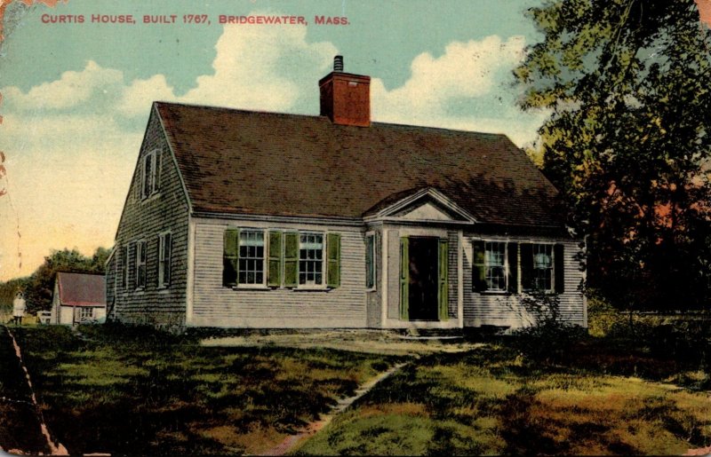 Massachusetts Bridgewater Curtis House Built 1967 1914