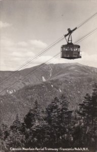 New Hampshire Franconia Notch Cannon Mountain Aerial Tramway Photo