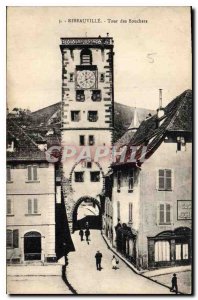 Old Postcard Ribeauville Tour des Bouchers