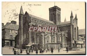 Old Postcard Vire Notre Dame Children