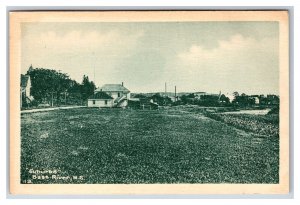 United Church Bass River Nova Scotia NS Canada UNP WB Postcard S5