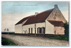 c1910 Belle-Alliance Farm Waterloo Belgium Antique Unposted Postcard