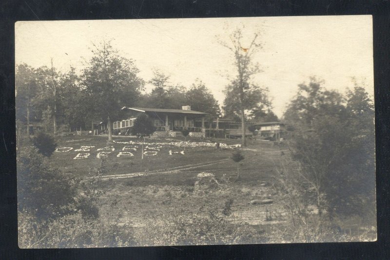 RPPC HOLLISTER MISSOURI SCHOOL OF THE OZARKS MO. REAL PHOTO POSTCARD