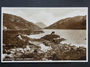 Ireland GALWAY Connemara LOUGH MUCK, Leenane c1936 RP Postcard