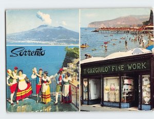 Postcard Sorrento Italy