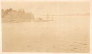 Shore Waterfront Scenic Unidentified Light House Real Photo Postcard K103522