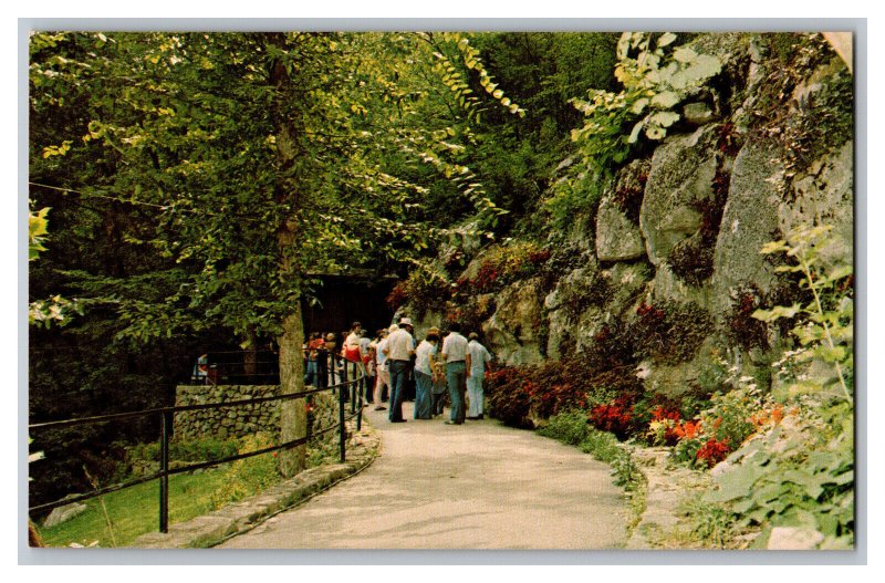 Postcard AL Entrance Sequoyah Caverns North Of Fort Payne Alabama 