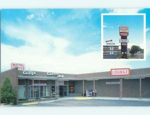 Unused 1980's SPRINGS MOTOR INN MOTEL & COFFEE SHOP Colorado Springs CO u0259