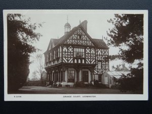 Hereford LEOMINSTER Grange Court with Attached Green House c1908 RP Postcard