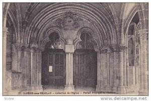 St. PERE-sous-VEZELAY, Collection de l´Eglise, Portail Principal du Narthex,...