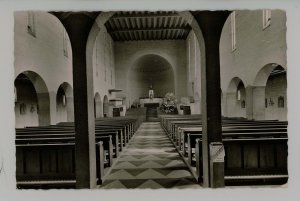 Germany - Erlangen. St. Bonifaz Church, Interior  RPPC