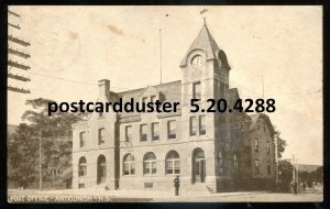 h3163 - ANTIGONISH NS Postcard 1911 Post Office by Warwick