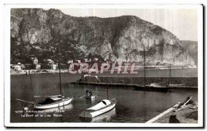 Old Postcard Beaulieu Sur Mer Port and Cape Roux Charter