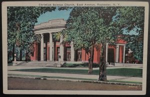 Vintage Postcard 1915-1930 Christian Science Church, East Avenue, Rochester, N.Y