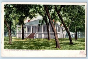 Biloxi Mississippi MS Postcard Beauvoir Home Of Jefferson Davis c1905's Antique