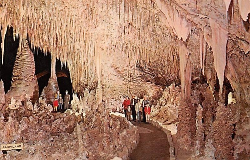 Fairyland Carlsbad Caverns National Park, New Mexico, USA Unused 