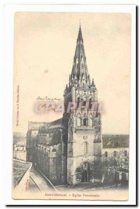 Saint Maixent Postcard Old Parish Church