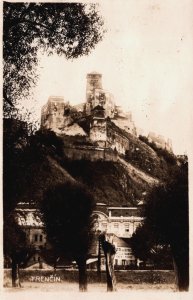 Slovakia Trenčín Vintage RPPC C259