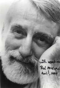 Rod McKuen American Poet Singer 1994 Large Hand Signed Photo