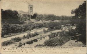 Brookline ME Sears Memorial Chapel Riverdale Parkway c1905 Postcard