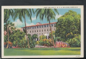 America Postcard - Army & Navy Y.M.C.A Building, Honolulu    T7900