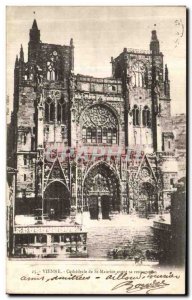 Old Vienna Postcard Cathedral of St Maurice before restoration