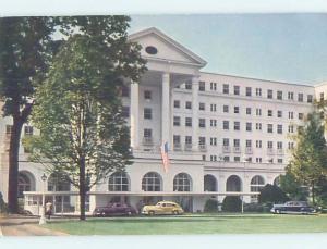 Unused 1950's GREENBRIER HOTEL White Sulfur Springs - Near Lewisburg WV c1819@