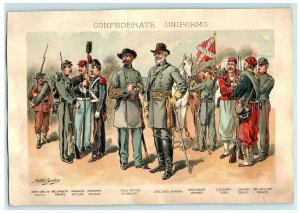 1880s General Lee Cavalry Confederate Uniforms Horses Fab! #5C