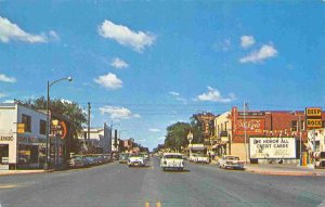 Main Street Cars Grand Rapids Minnesota postcard