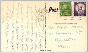 Wenham Massachusetts 1964 Postcard Claflin Richards House