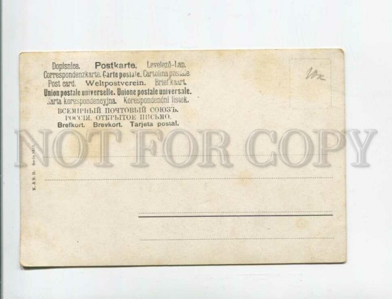 473046 MULLER Mueller HUNT Deer Mountain Vintage postcard #1315