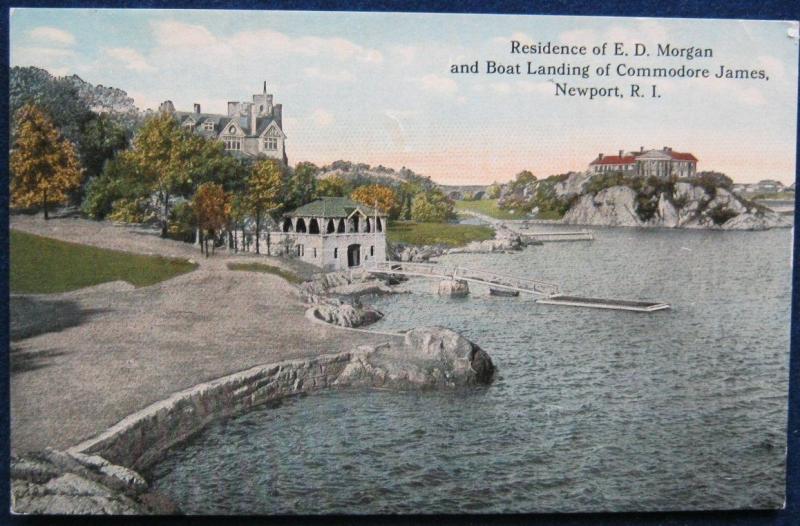 Residence  E D Morgan Boat Landing Commodore James Newport RI Unposted