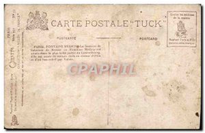 Old Postcard Paris Luxembourg Fontaine Medicis