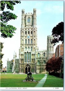 Postcard - Ely Cathedral, West Front - Ely, England