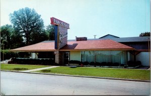 Postcard The Panorama Restaurant Meighan Blvd and 2nd St in Gadsden, Alabama