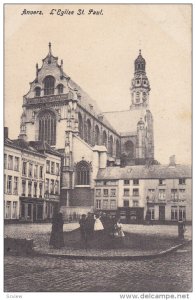 L'Eglise St. Paul, ANVERS (Antwerp), Belgium, PU-1907