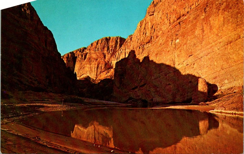 Big Bend National Park TX Boquillas Canyon Postcard unused (18713)