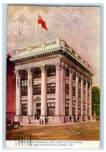 1909 The Landed Banking And Loan Co's Building Hamilton Ontario Canada Postcard