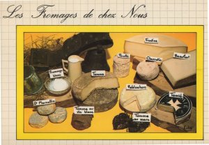 Beaufort Tamie Tomme Au Marc Cheese Selection French Postcard