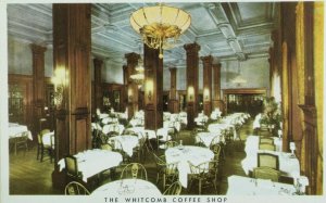 Inside View of The Whitcomb Coffee Shop, San Francisco, Ca. Vintage Postcard P69