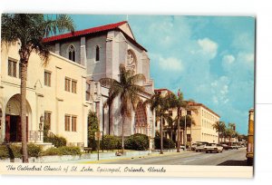 Orlando Florida FL Vintage Postcard The Cathedral Church of St Luke Episcopal