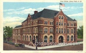 Sioux Falls, SD USA Post Office Unused 