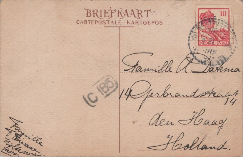 Indonesia Weltevreden Batavia Vintage Postcard C110