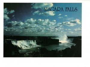 Large 5 X 7 inch  American and Canadian Falls, Niagara Falls, Ontario