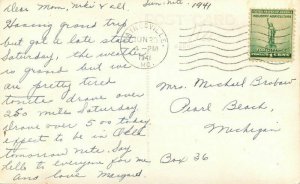 Ozarks Missouri Highway Lake Cook #C-433 1941 Postcard 21-11240